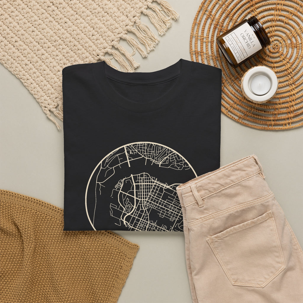 Chattanooga Street Map T-Shirt