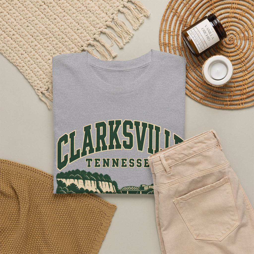 Clarksville Vintage Varsity T-Shirt