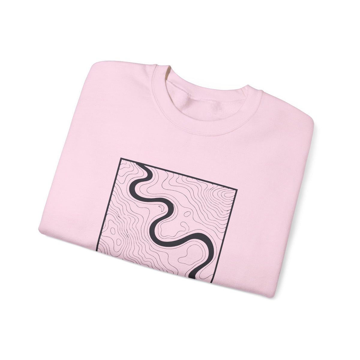 Jackson Topo Map Crewneck Sweatshirt