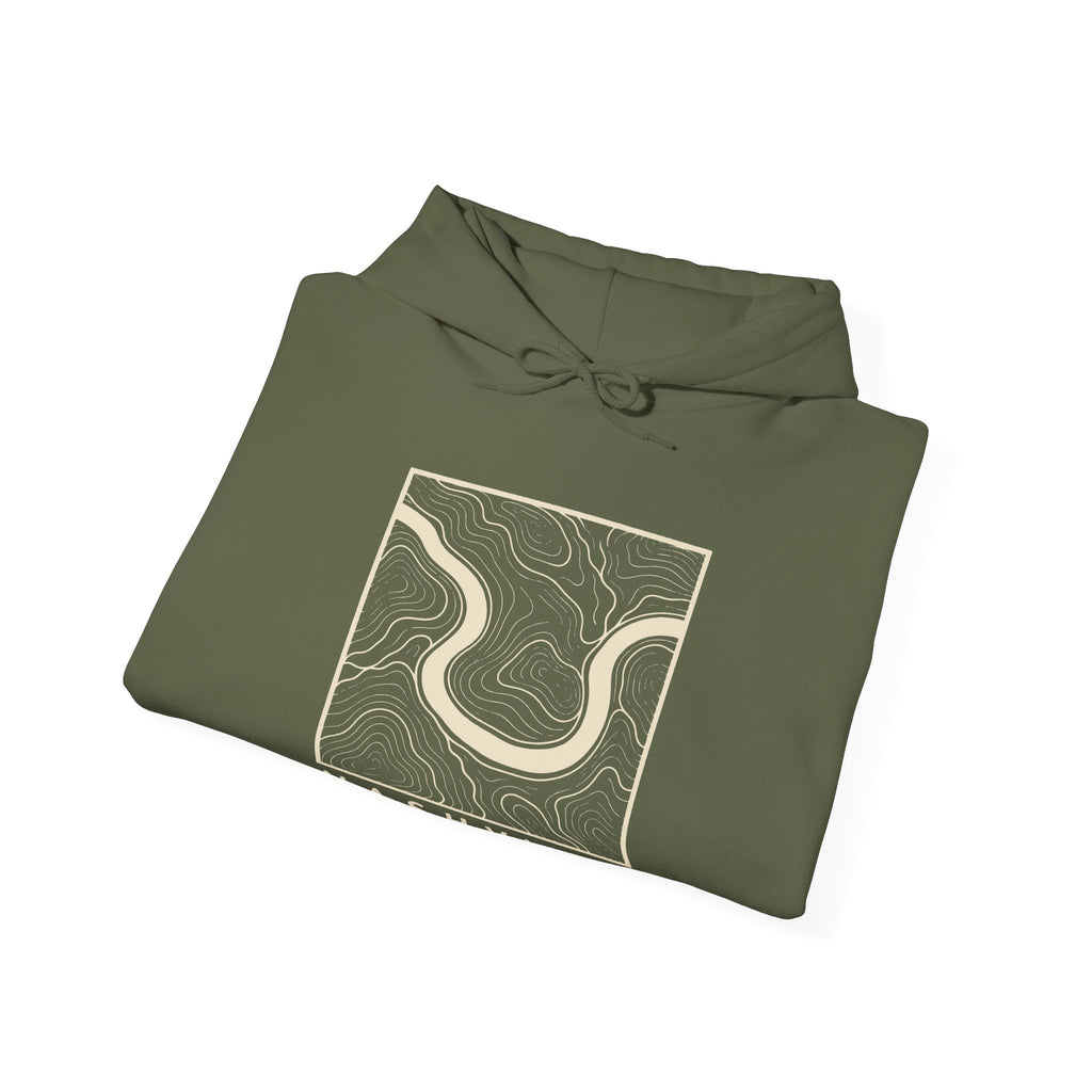 Nashville Topo Map Hoodie