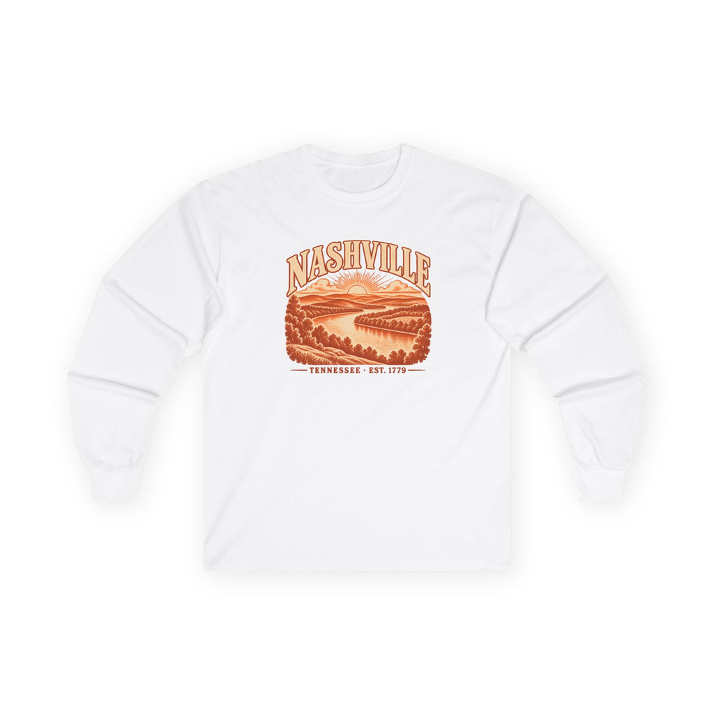 Nashville Engraved Valley Long Sleeve T-Shirt