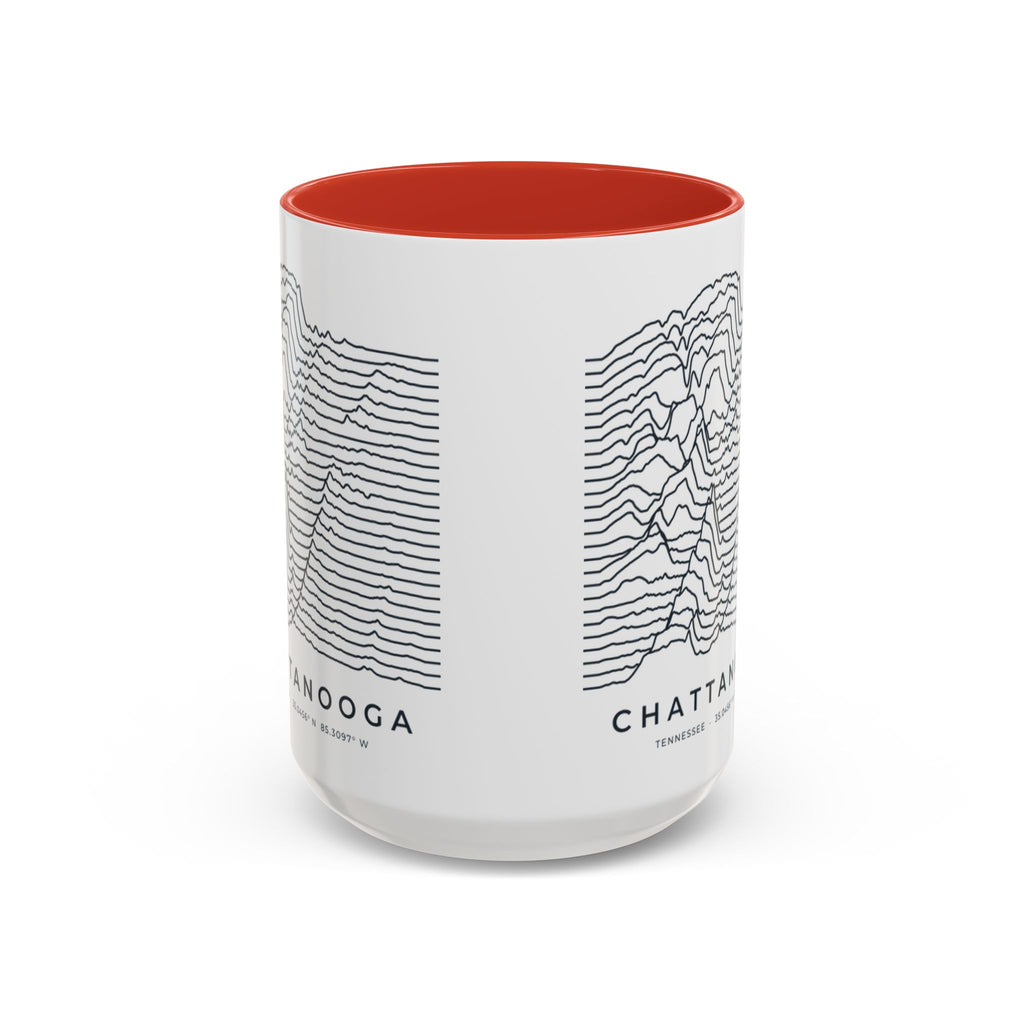 Chattanooga Ridgeline Accent Mug