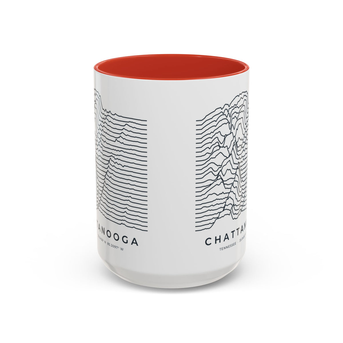Chattanooga Ridgeline Accent Mug