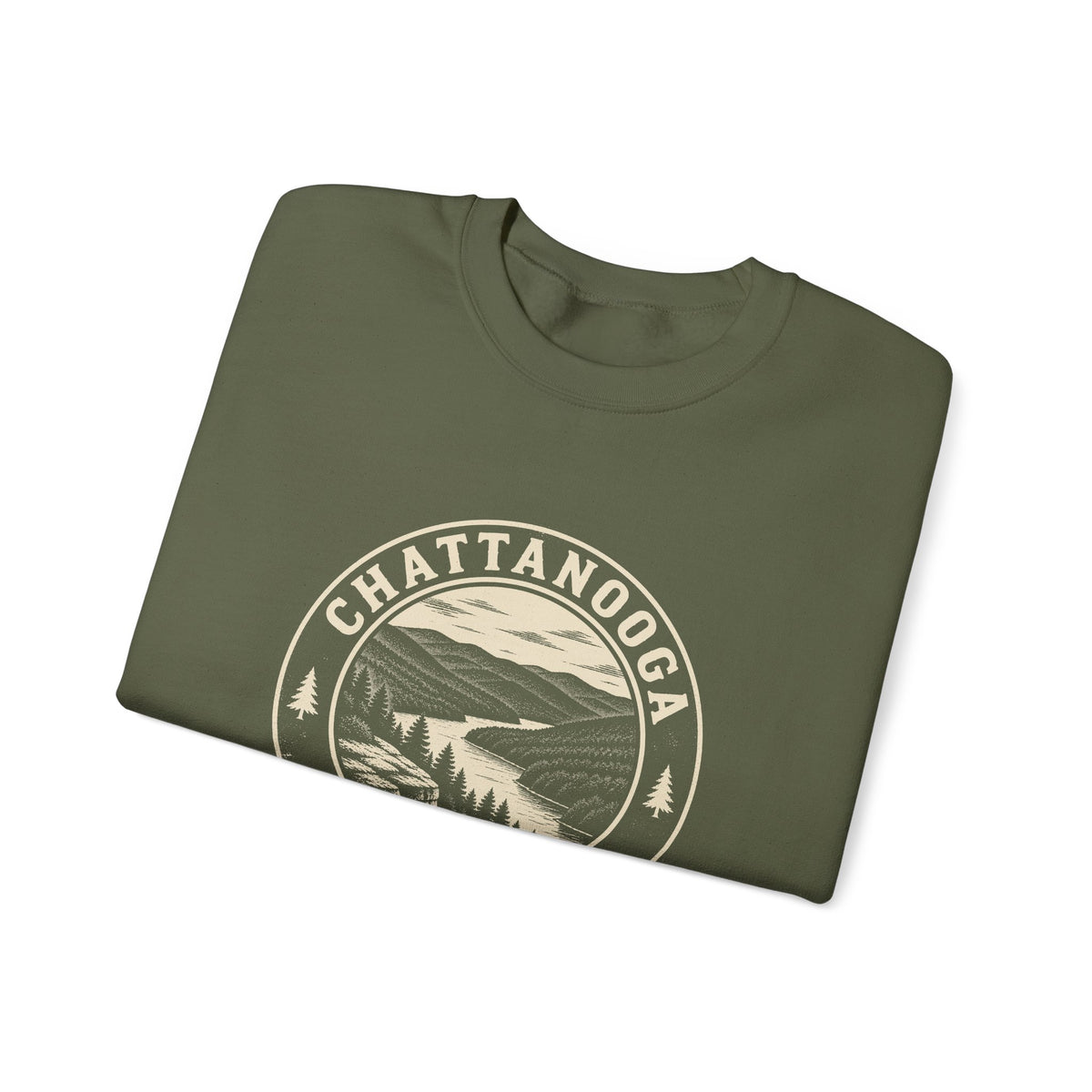 Chattanooga Park Badge Crewneck Sweatshirt
