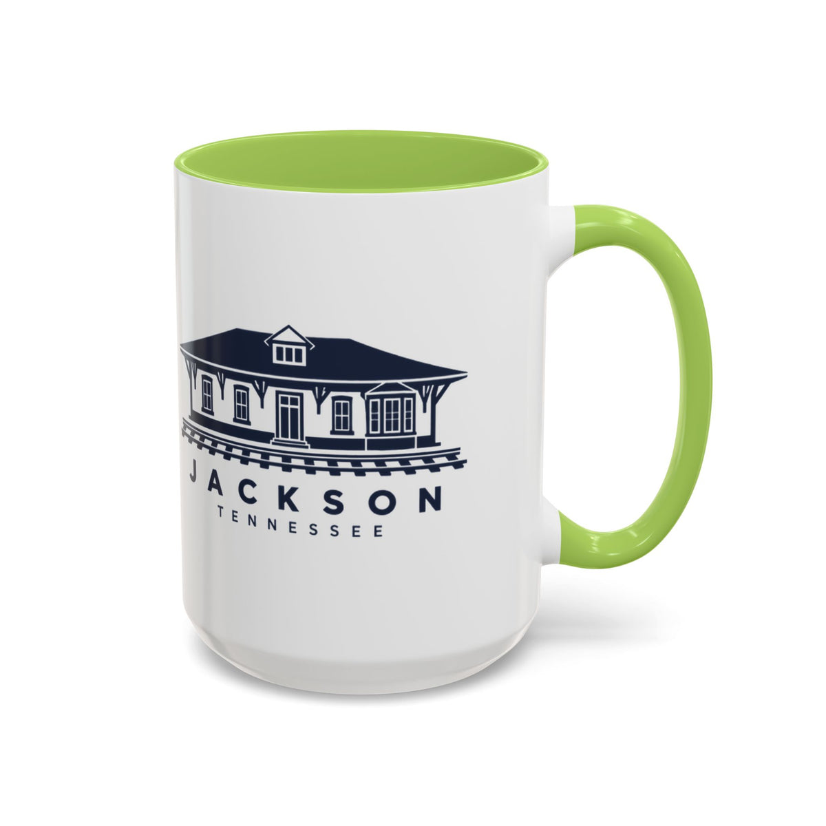 Jackson Train Depot Accent Mug