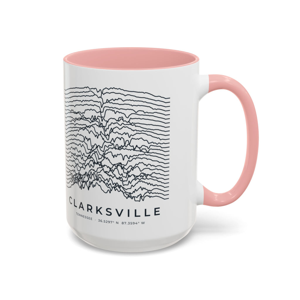 Clarksville Ridgeline Accent Mug