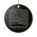 Nashville Ridgeline Ornament (Black)