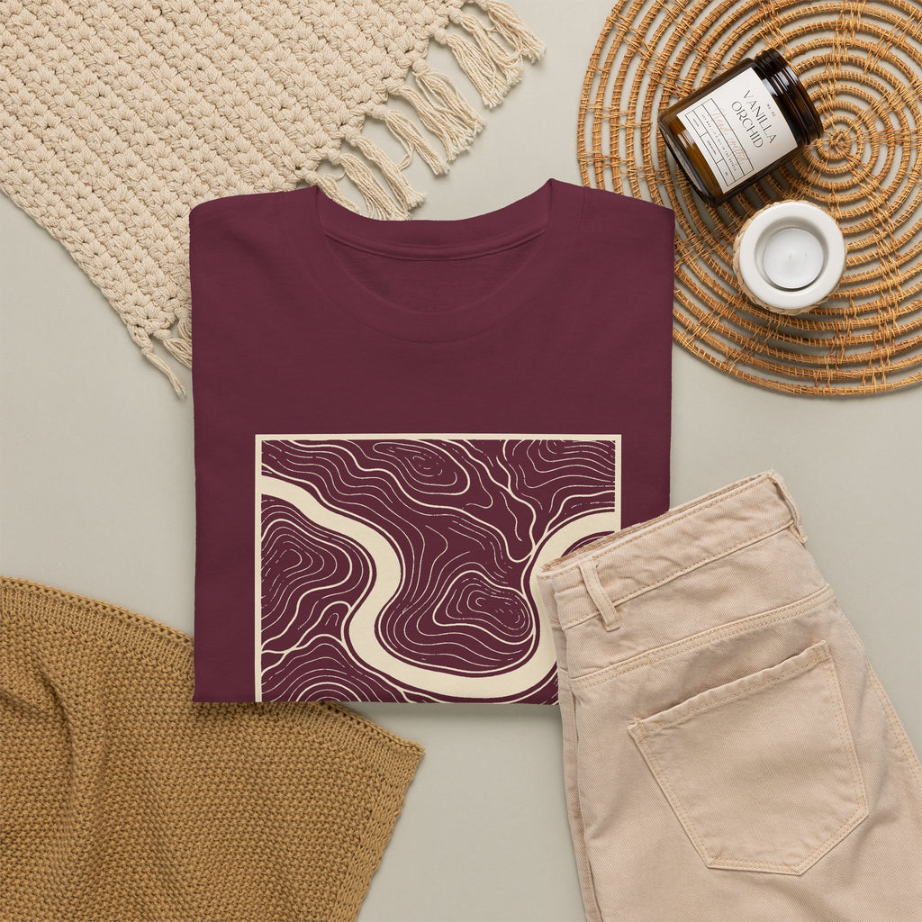 Nashville Topo Map T-Shirt