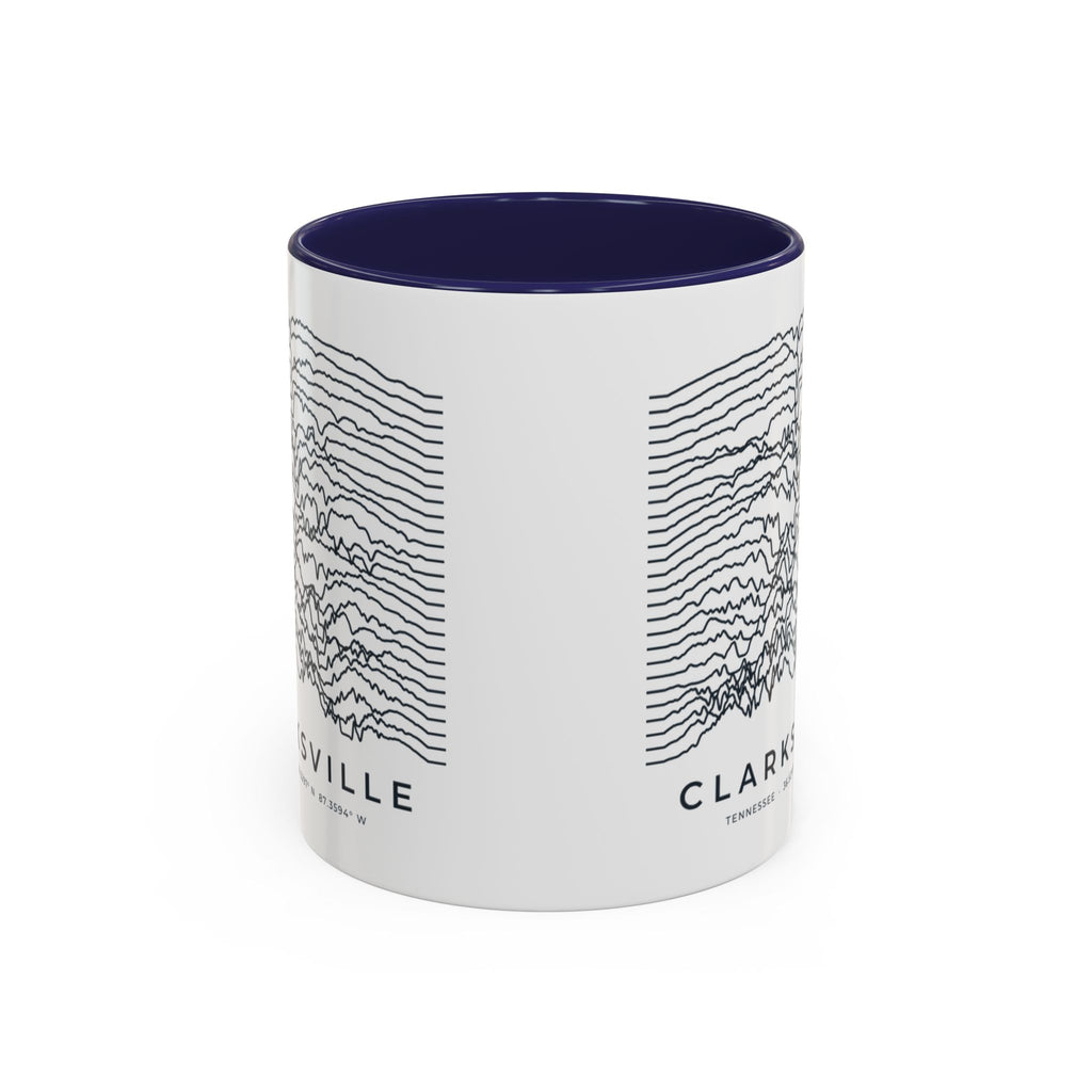 Clarksville Ridgeline Accent Mug