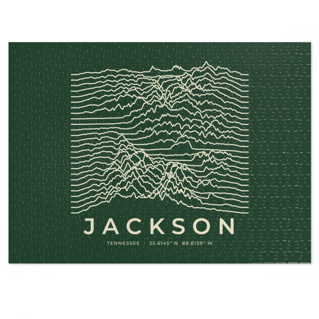 Jackson Ridgeline Puzzle (Forest Green)