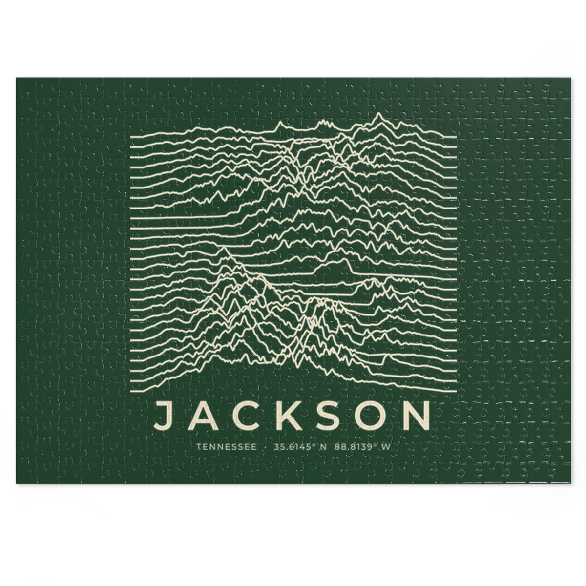 Jackson Ridgeline Puzzle (Forest Green)