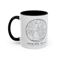 Spring Hill Street Map Accent Mug
